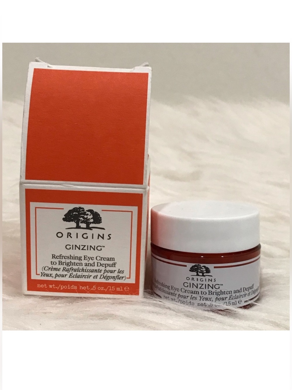 NWT Origins Ginzing Refreshing Eye Cream Size 15 ml